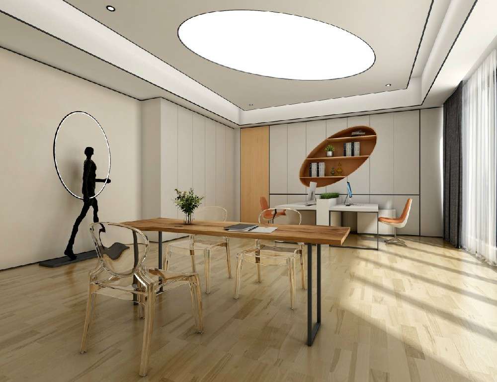 鄭州辦公室裝修地面、墻面及吊頂常使用的材料