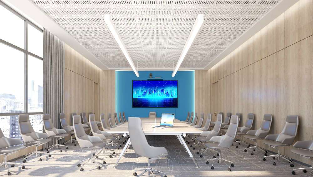 鄭州辦公室設計裝修最重要的是重建的視覺效果