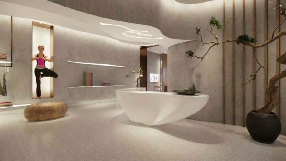 瑜伽館裝飾設(shè)計(jì)效果圖