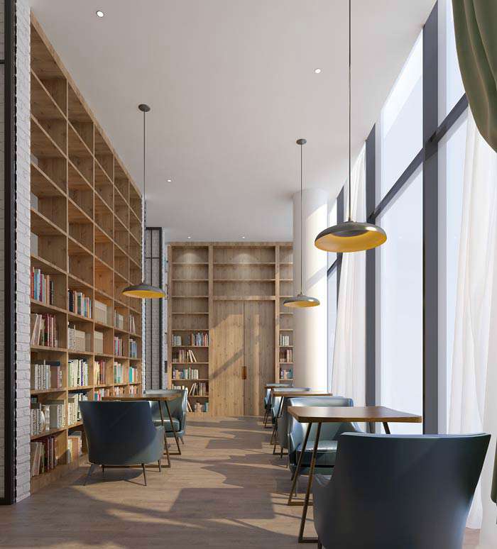 咖啡廳裝修設(shè)計方案效果圖