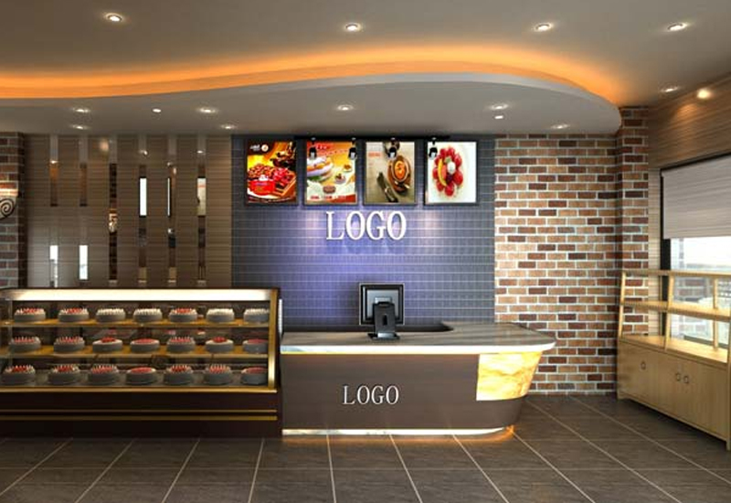 迷你蛋糕店裝修設(shè)計(jì)效果圖