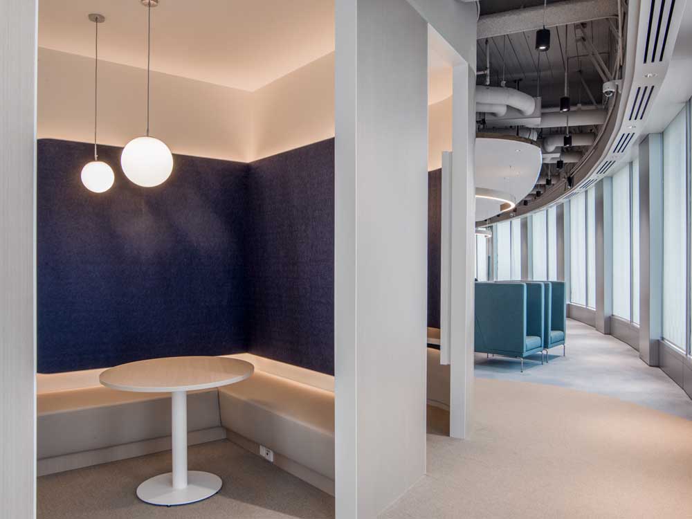 鄭州事務所辦公空間裝修設計，麻繩工作室效果圖