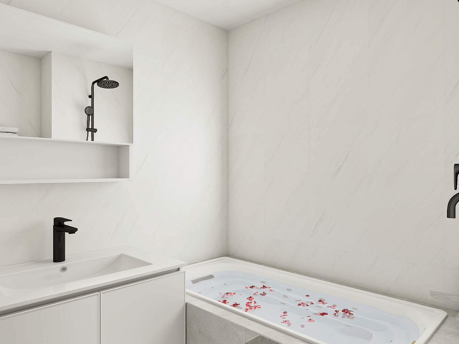 135平米現(xiàn)代風格三居室裝修設計效果圖