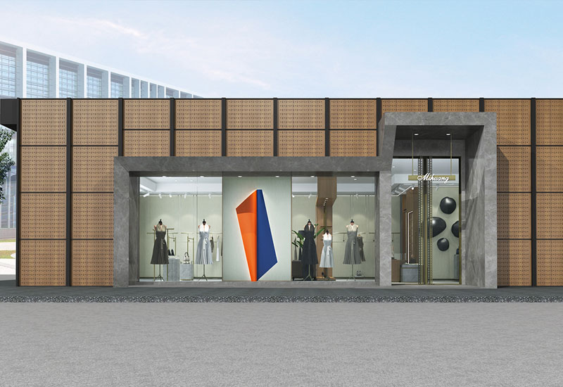 180平米服裝門店裝修設(shè)計(jì)效果圖