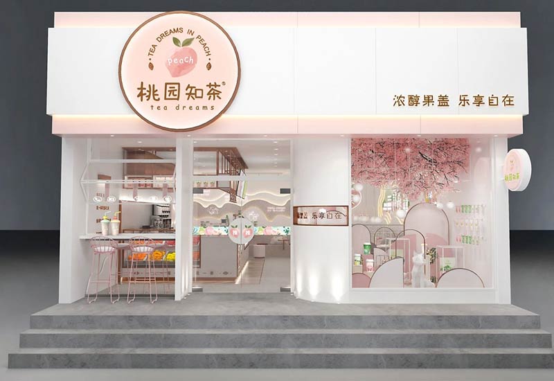 鄭州奶茶店設計：時尚與傳統(tǒng)的茶飲文化交匯