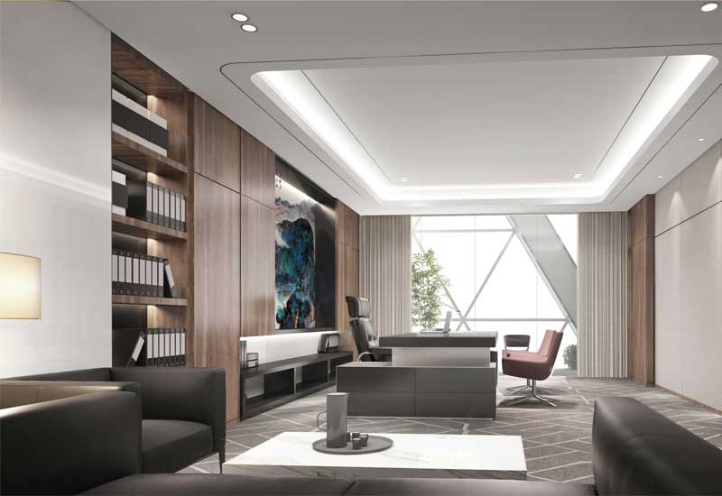 鄭州律師事務所辦公室裝修：嚴謹與舒適并存的設計