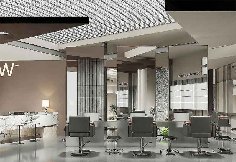 鄭州理發(fā)店裝修設(shè)計：潮流風(fēng)格與理發(fā)工位動線優(yōu)化