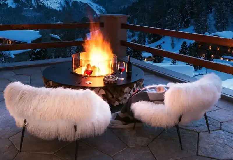 鄭州別墅裝修設(shè)計(jì):別墅的戶(hù)外壁爐設(shè)計(jì)與施工