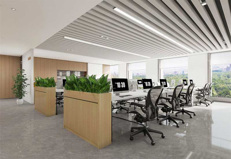 鄭州100平米辦公室基礎裝修費用:設計費+工期+材料清單