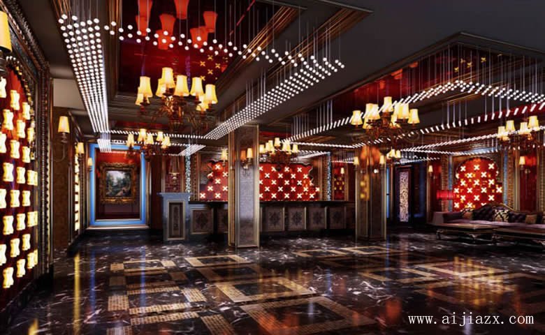 最新奢華富麗時(shí)尚KTV裝修效果圖